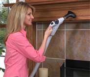 vancouver woman using central vacuum
